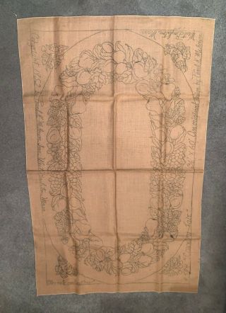 Vintage Pearl Mcgown Hook Rug Pattern - 584 - 36 " X 60 " - County Fair