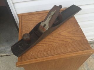Vintage Stanley Bailey No.  8 Jointer Plane With Corrugated Bottom