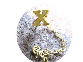 Official " X " Roman Numeral 10 Yr Adult Sr Girl Scout Pin Chain Guard Leader Gift