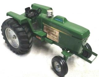 Vintage John Deere Pulling Tractor 1/16 Custom Farm Toy