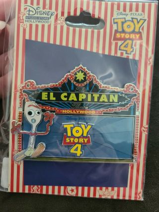 Disney Studio Store Soda Fountain Dsf Dssh Marquee Pin Toy Story 4 Forky Le 400