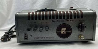 Vintage Webster Chicago Wire Recorder Rma 375 Model 18 - X Electronic Memory Read