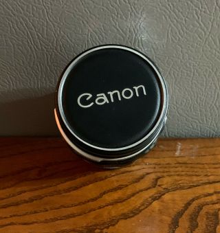 Vintage Canon Camera Lens Fl 55mm 1:1.  2 Made In Japan (34933)