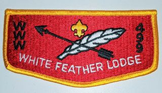 Boy Scout - Oa White Feather Lodge 499 - S4 Flap - Www (bk)