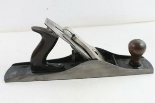 Vintage Stanley Bailey Wood Plane No 5 1/2 Smooth Bottom Woodworking Tool Handle