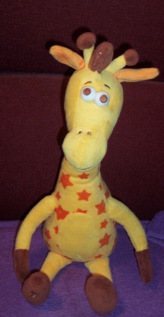 Vintage Toys R Us Geoffrey Giraffe 16 " Plush Star Spots Stuffed Animal 2011lovey