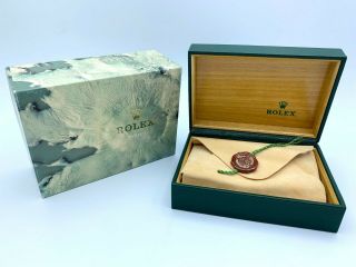 Vintage Rolex Watch Case Box 16610 Submariner Oyster Tag 091107