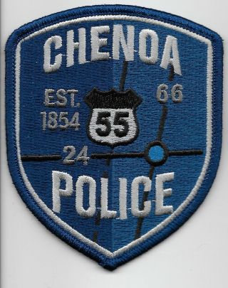 Chenoa Police State Illinois Il Neat