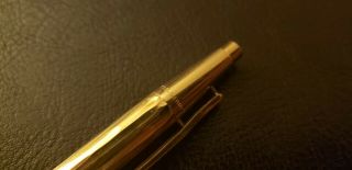 Vintage Mont Blanc Noblesse Gold Plated Mechanical Pencil 3