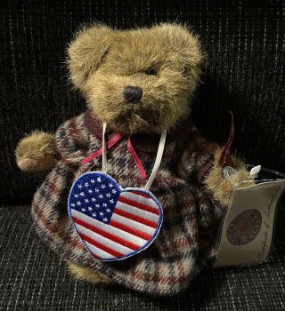 Russ Berrie “lindsey” 6”teddy Bear Limited Vintage Edition Plush 44704