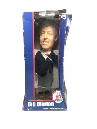 Gemmy 2004 / Talking Bill Clinton / Collectors Edition / Animated Figure