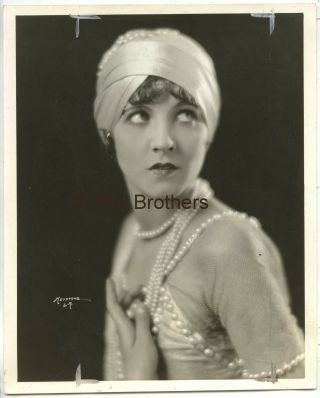 Vintage 1920s Hollywood Flapper Actress Julanne Johnston Photo By Keystone L.  A.