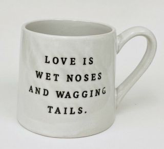 Love Is Wet Noses And Wagging Tails Dog Snout Paper Destiny By Papyrus Mug
