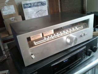 Vintage Kenwood KT - 5500 AM/FM Stereo Tuner NOW PLAYING 3