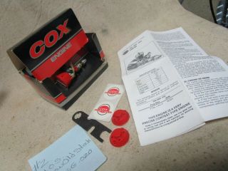 2 Vtg Cox PEE WEE.  020 High Power Competition Flying / N.  O.  S Engine 3