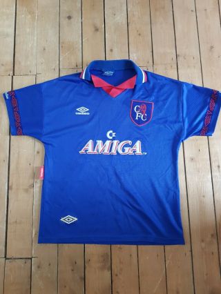 Chelsea 1993 1994 Home Shirt Mens Trikot Maglia Vintage 90s