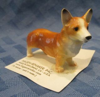 Hagen Renaker Corgi,  03305,  Ceramic Dog Figurine,  Made In Usa