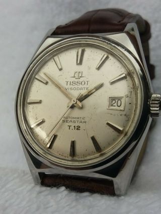 Vintage Tissot Visodate Seastar T.  12 Jewel Watch