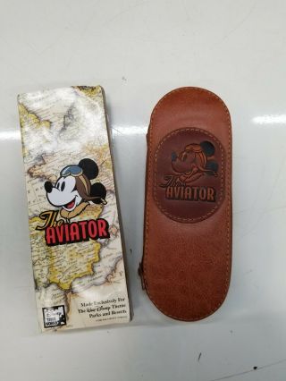 Disney Mickey Mouse " The Aviator " Ltd Edition Watch & Pen Set