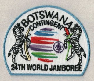 2019 24th World Scout Jamboree Botswana Contingent Badge