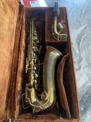 Vintage Cleveland Artist Model Brass Alto Saxophone