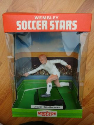 Vintage Mettoy Billy Bremner Leeds United Soccer Stars Football Figure W3202