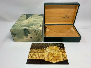 Vintage Rolex Gmt - Master 16710 Watch Box Case 68.  00.  01 Booklet 0822002