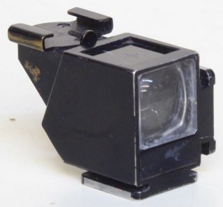 Leitz Aufsu Waist - Level Finder Black 1930s For Leica Vintage Cameras