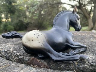 Post Breyer Toy Horse Appaloosa Foal Vintage Traditional Ornament Model