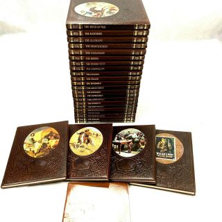 Vintage 1970s Time Life Books The Old West Complete 26 Volume Set,  Master Index