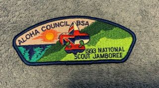 Bsa Aloha Council 1993 National Jamboree Jsp Hawaii Boy Scouts