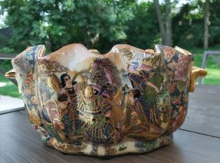 Vintage Chinese Export Porcelain Bowl Large