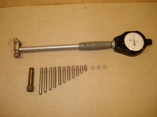 2 " - 6 " Mitutoyo Vintage Bore Gage.  0001 " Precision Inspection Machinist Tool