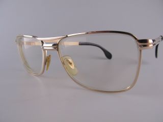 Vintage Metzler 1/10 12k Gold Filled Eyeglasses Men 