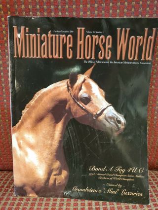Miniature Horse World Vol.  20 No.  5 Oct/nov 2004