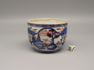 Fine Antique 18thc Chinese Imari Porcelain Dish Qianlong Circa 1740