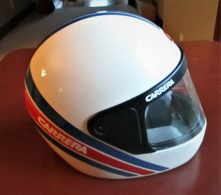 Vintage 1985 Porsche Helmet - Carrera Le Mans / Size 57/58