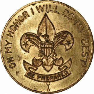 Boy Scouts Of America On My Honor I Will Good Deed Pocket Token A815thx
