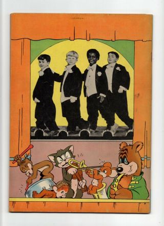 Our Gang 2 VINTAGE Dell Comic Tom and Jerry Barney Bear Little Rascals Gold 10c 2