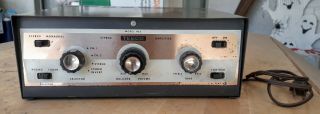 Vintage " Teeco " Tube Stereo " Single - Ended " 6bq5 Integrated Amplifier 955.  Look