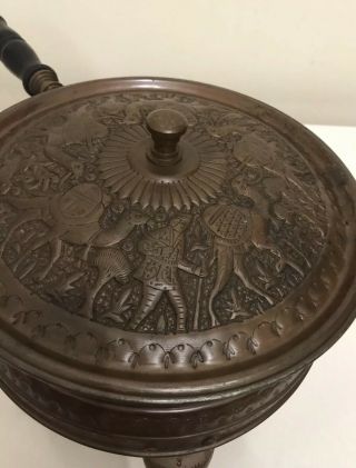 Antique Persian Middle Eastern Islamic Copper Cooking Pot