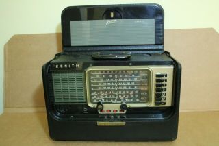 Vintage Zenith Trans - Oceanic Model: T600 Shortwave Radio World - Band Receiver