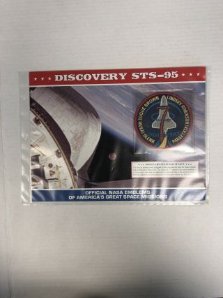 Willabee & Ward Official Nasa Emblems Space Missions Discovery Sts - 95