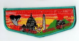 Boy Scout Oa 470 Amangamek Wipit Lodge 1999 National Vice Chief Flap