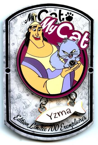 Disneyland Paris - My Cat Series - Kronk And Yzma Pin (emperor 