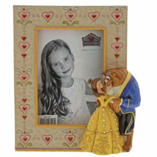 Jim Shore Disney Traditions - Beauty And The Beast Photo Frame