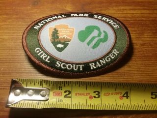 Very Rare - - - National Park Service / U.  S.  Girl Scouts Ranger Patch Award