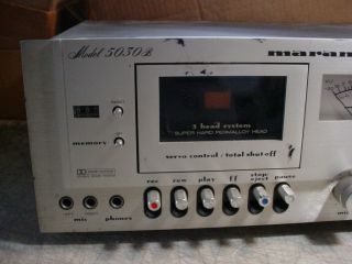 Vintage Marantz 5030B Stereo Cassette Deck 3