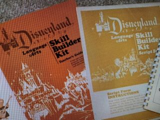 Walt Disney Educational Media Company Disneyland Kit Booklets