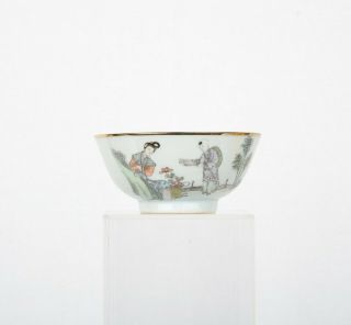 Fine Chinese Porcelain Fencai Bowl.  Early Republic Period